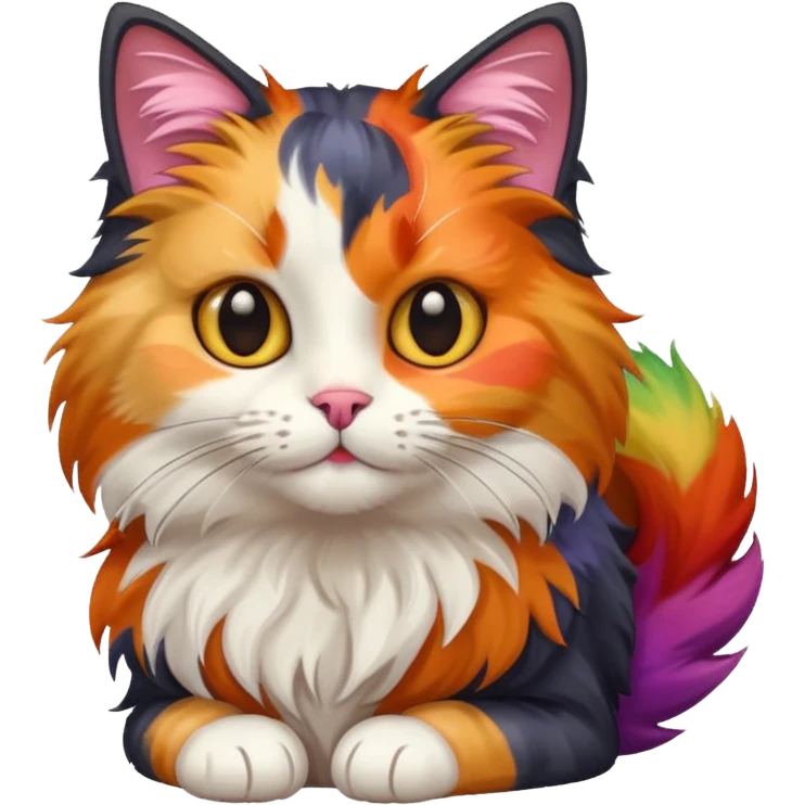Asthetic cat emoji