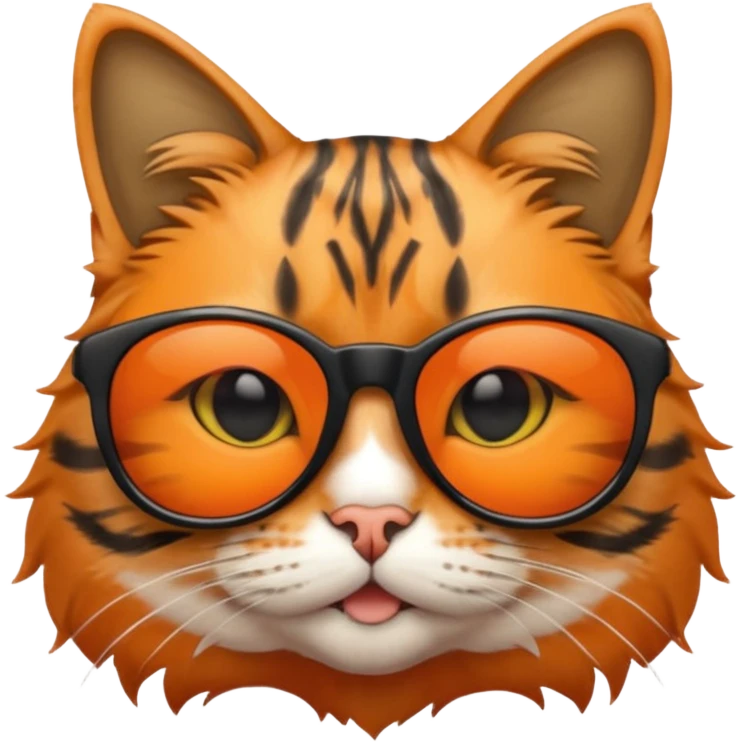 Cat wearing sunglasses emoji