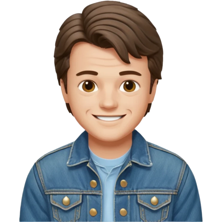 Steve Harrington from stranger things emoji
