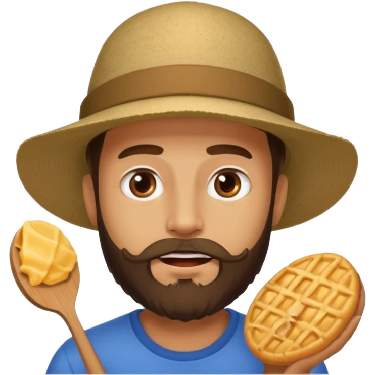 man hungry emoji