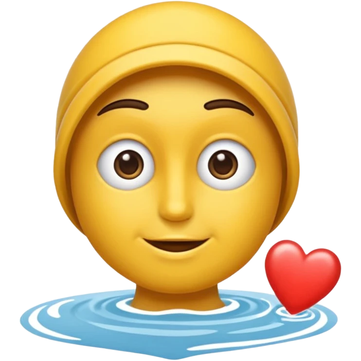 Сердце бирюзовое в звездочку emoji