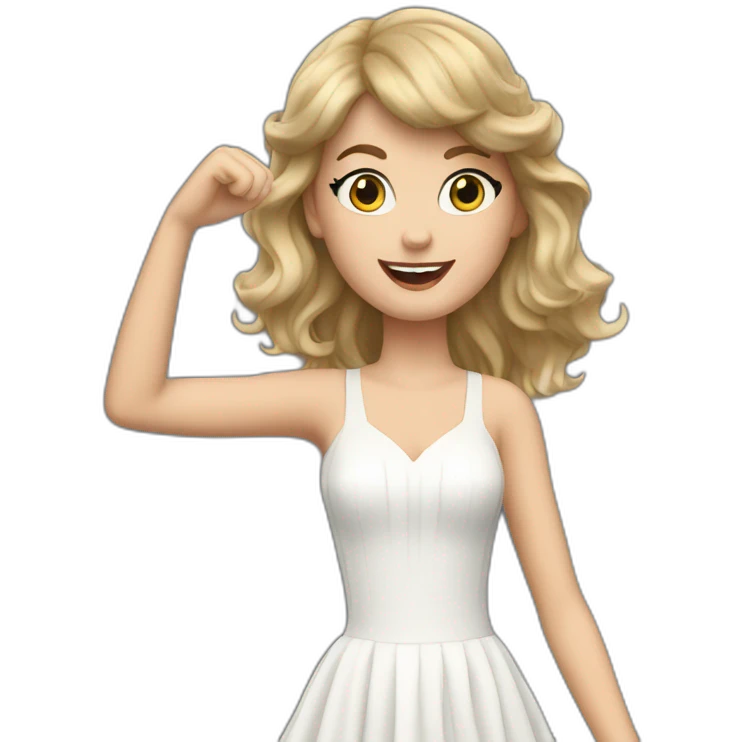 taylor-swift-wave emoji