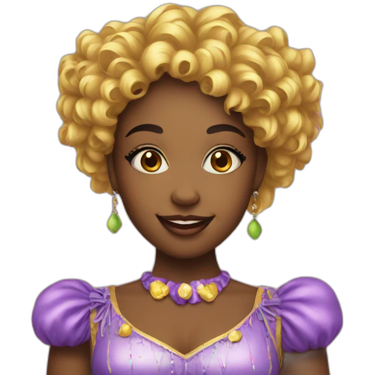  carnival girl emoji