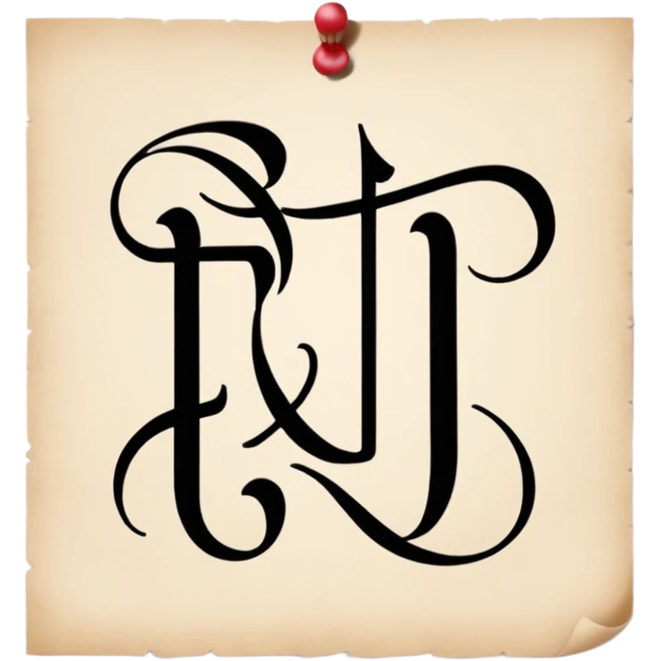signed emoji