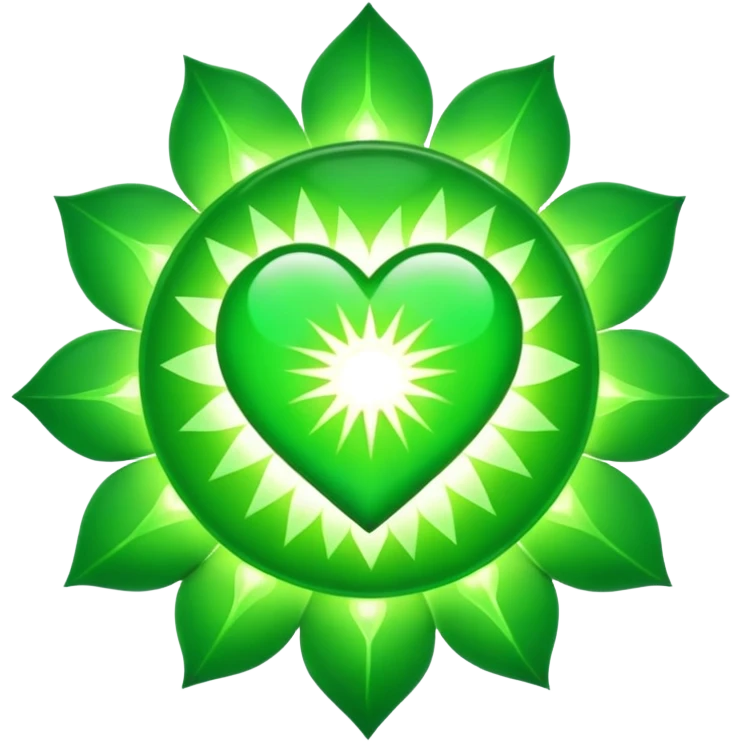 Heart chakra emoji