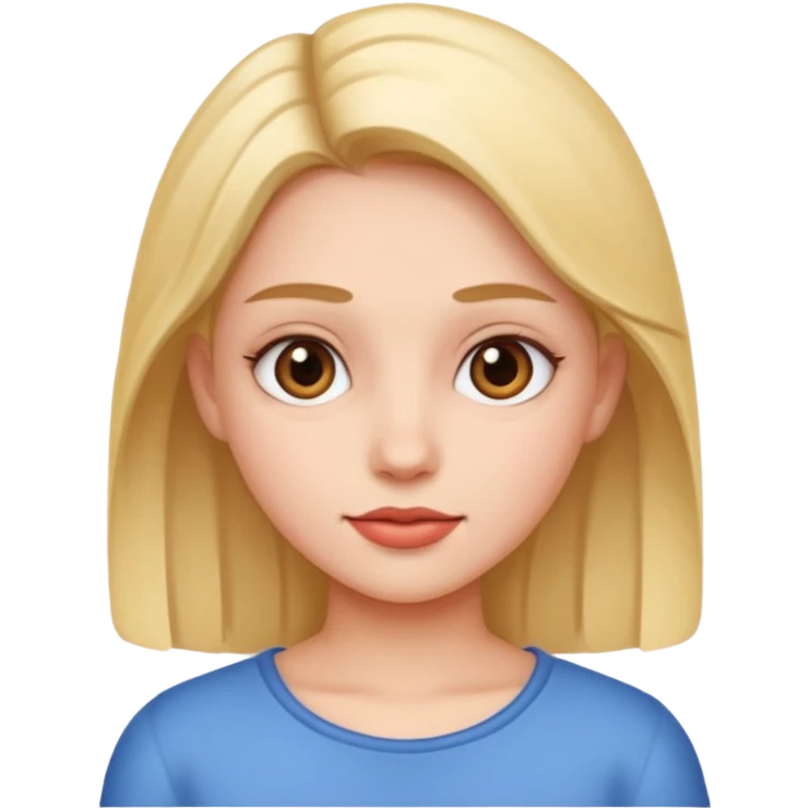 Kız karakter emoji