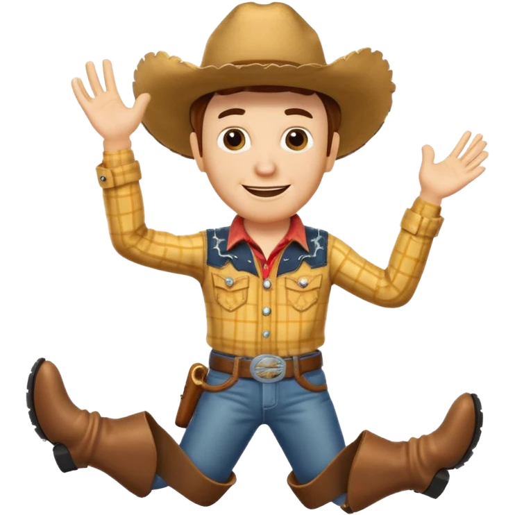 Woody saludando emoji