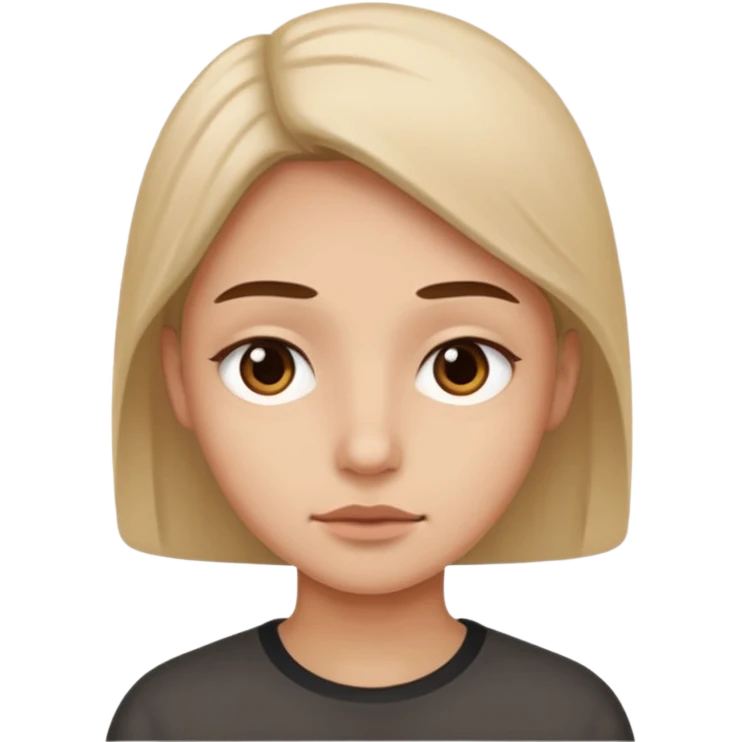 Que no cambie loa rasgos faciales para nada emoji