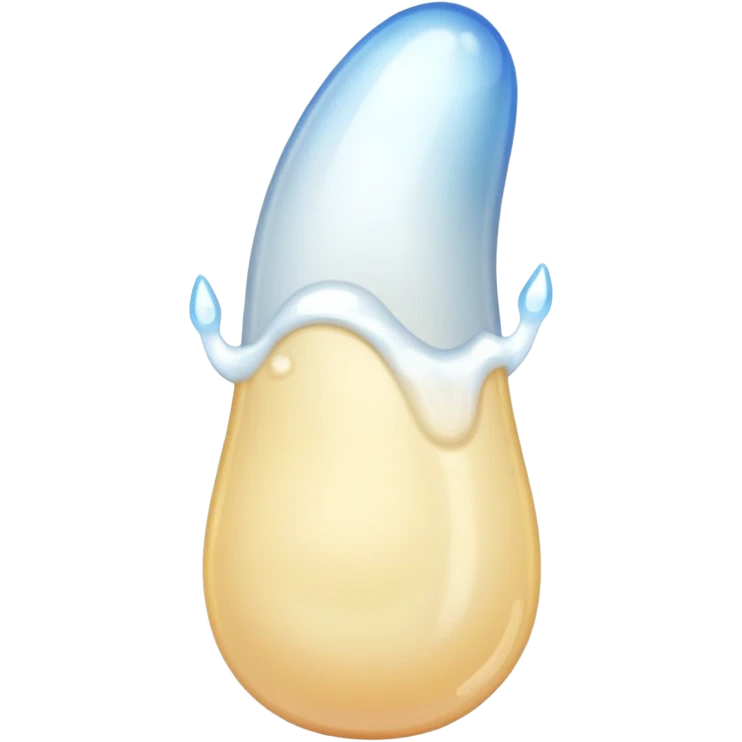 Penis ejaculating emoji