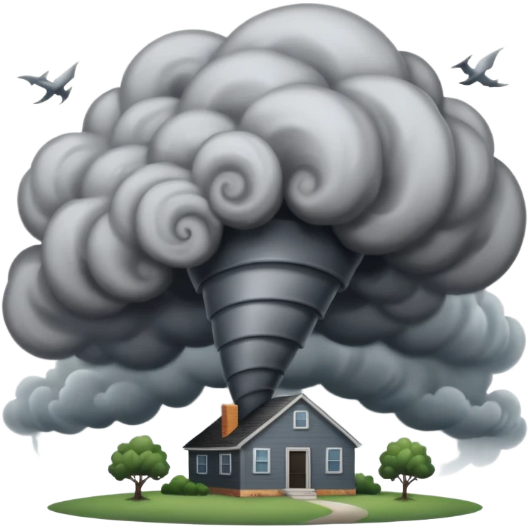 tornado en oklahoma emoji