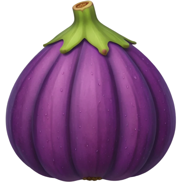 fig sign emoji