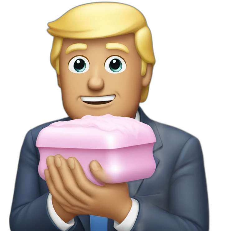 trump-holding-soap emoji