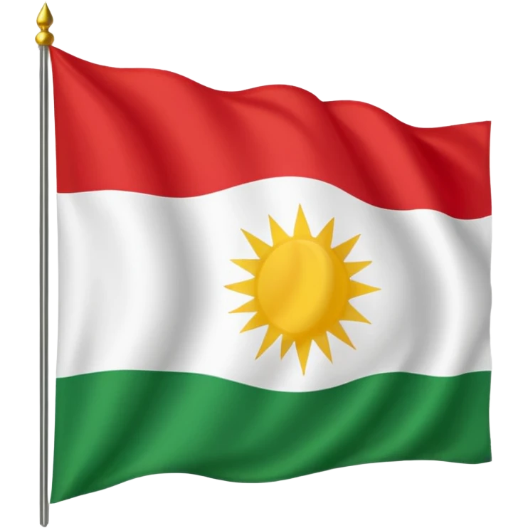 Kurdistan flag emoji