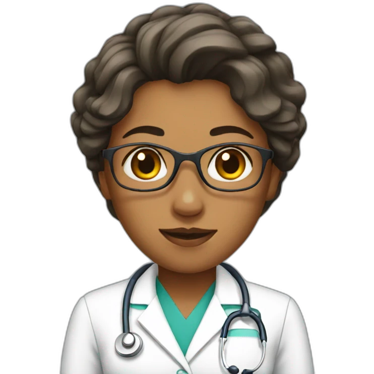 womans doctor emoji