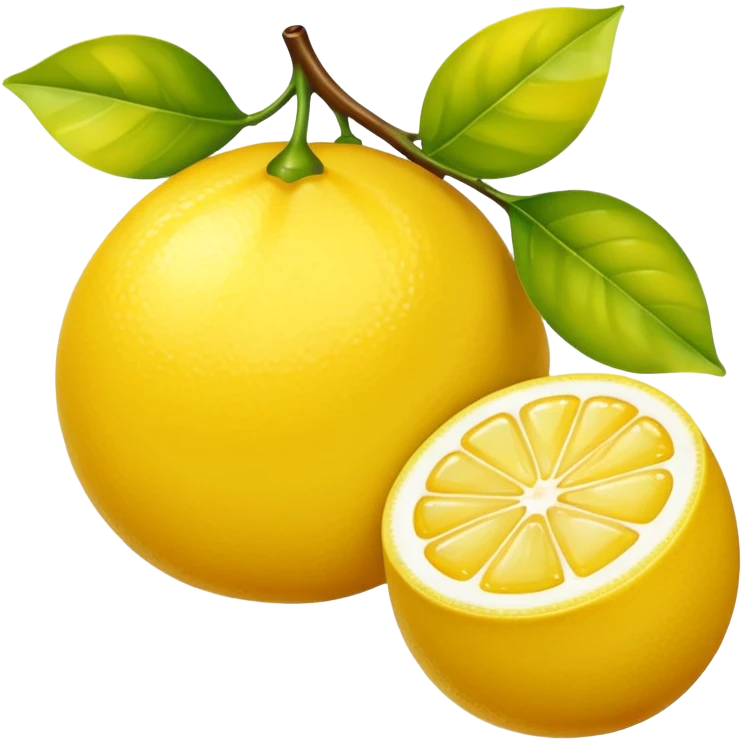 glazed lemon emoji
