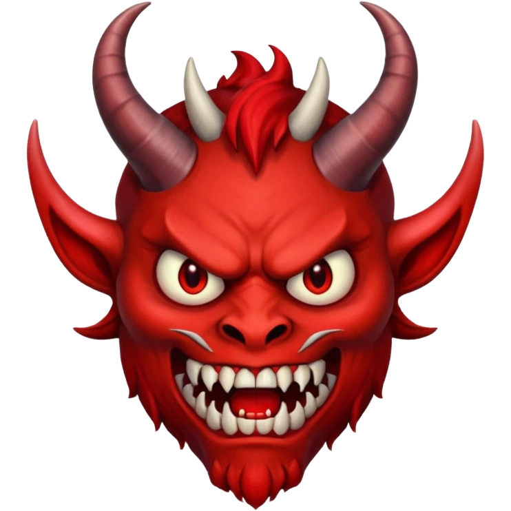 Angle/Demon emoji