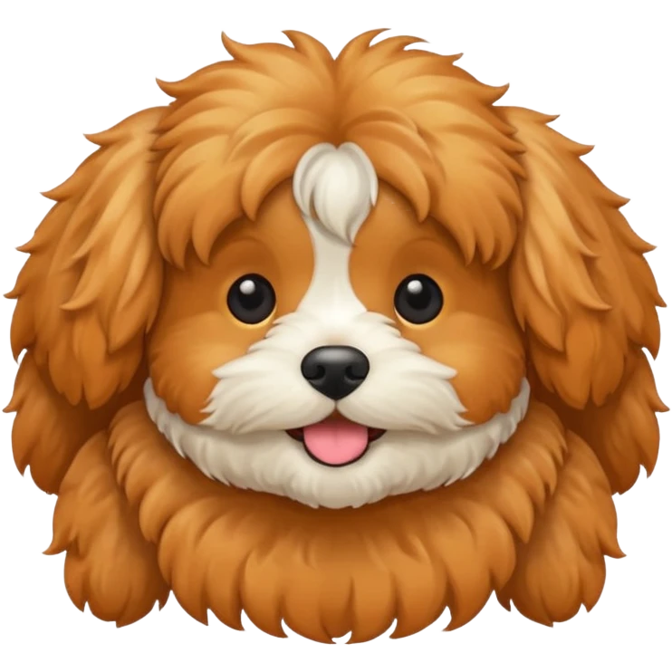 Cavapoo  apricot emoji