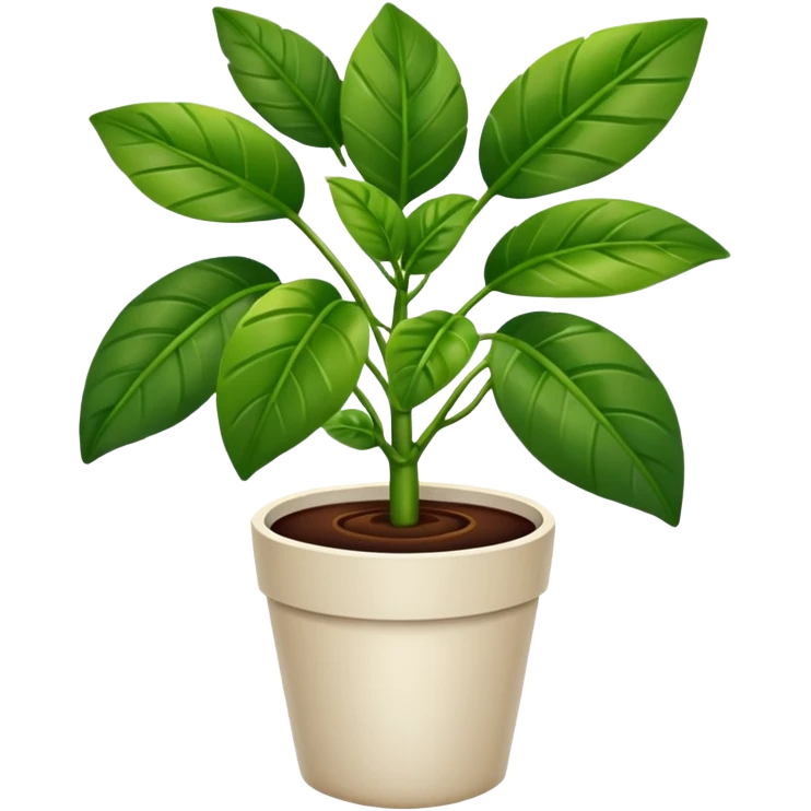 coffee houseplant emoji