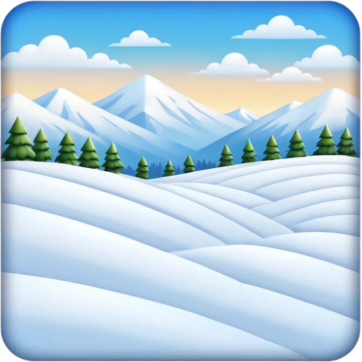 much snow emoji