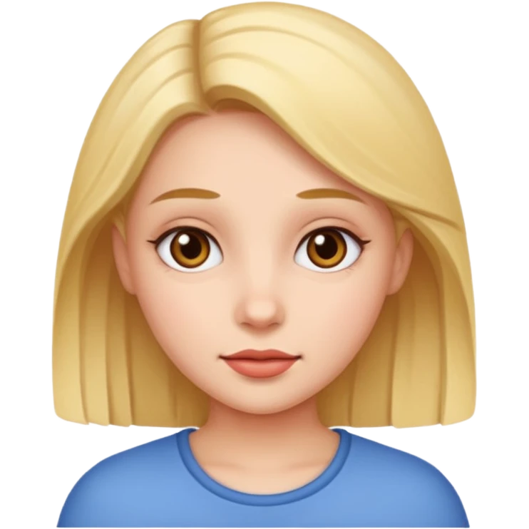 Kız karakter emoji