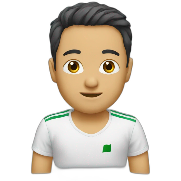Algerian t shirt emoji