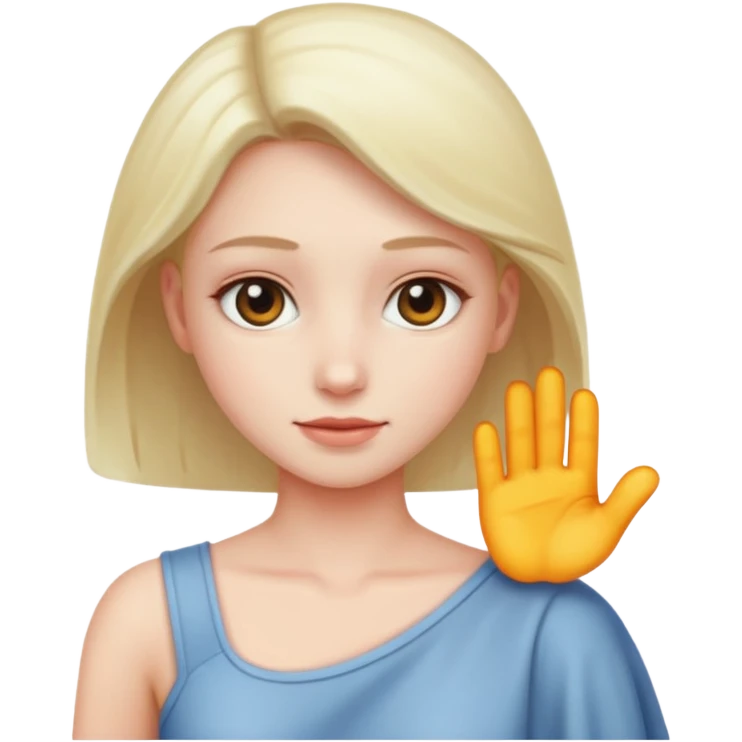 shoulder emoji