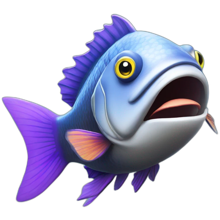 Fornite fish emoji