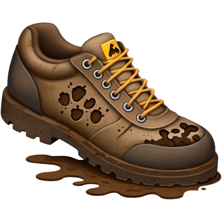 shoe print   emoji