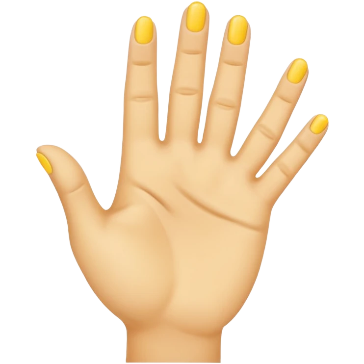 2 in the pink 1 in the stink yellow hand emoji emoji