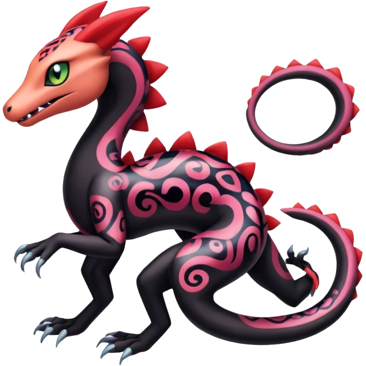 Meloetta-Salandit-Salazzle-Pokémon-Fakémon-fusion-hybrid-creature emoji