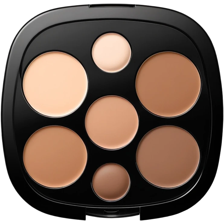 NYX Professional Makeup 3 Steps to Sculpt Face Sculpting Palette(sculpture,highlighter,powder)  emoji