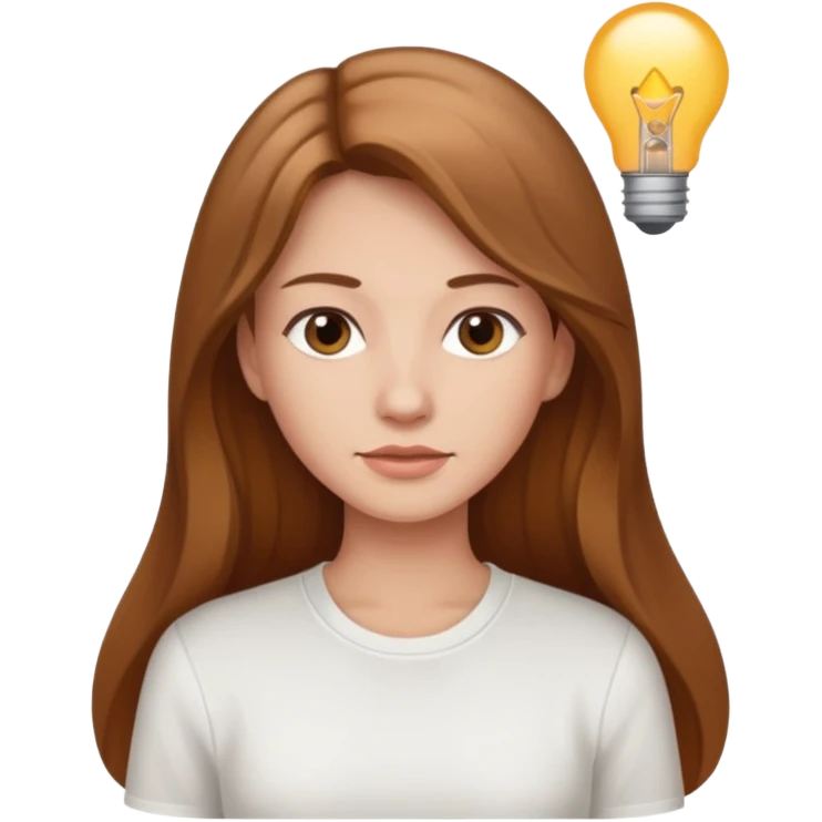 Красивая хозяйка дома с русыми волосами длинными emoji
