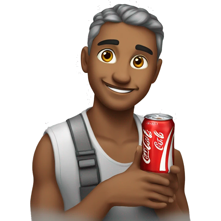 ￼ make a Coca-Cola emoji