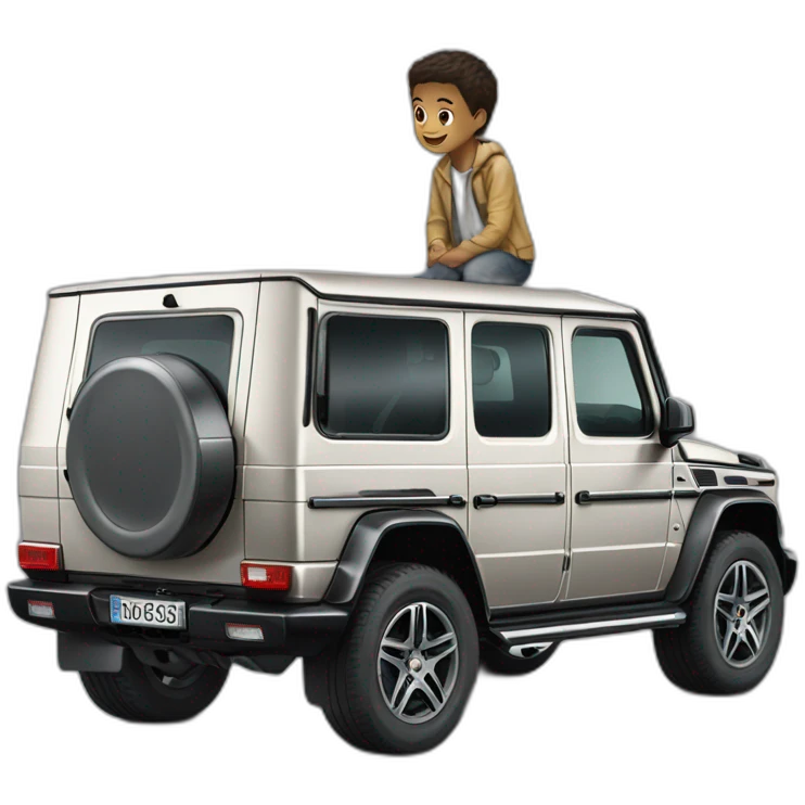 g 63 and a boy emoji