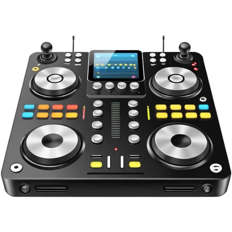 Dj controller music emoji