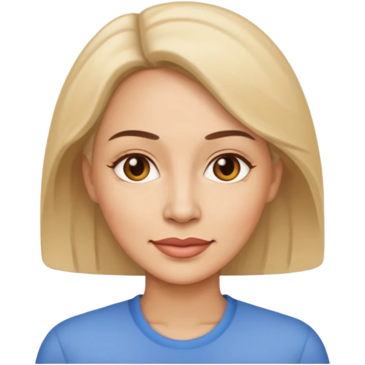 40대 여성 emoji