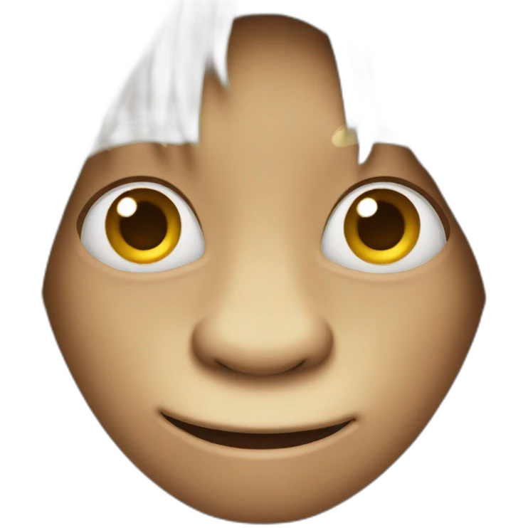 monkey with blond hair emoji