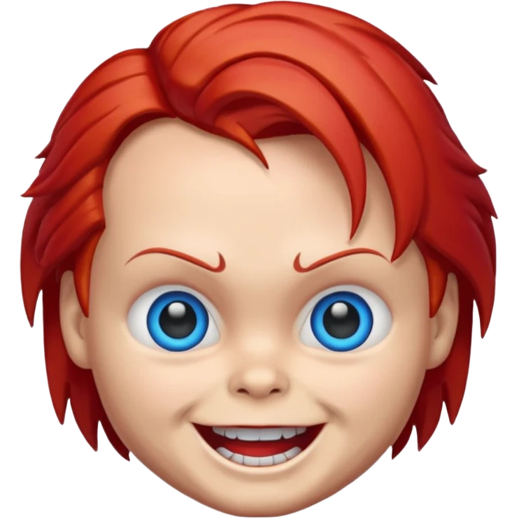 Un emojin de chuky emoji