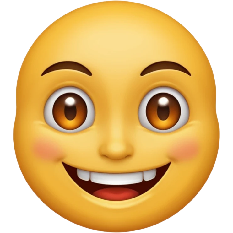Happy evil emoji