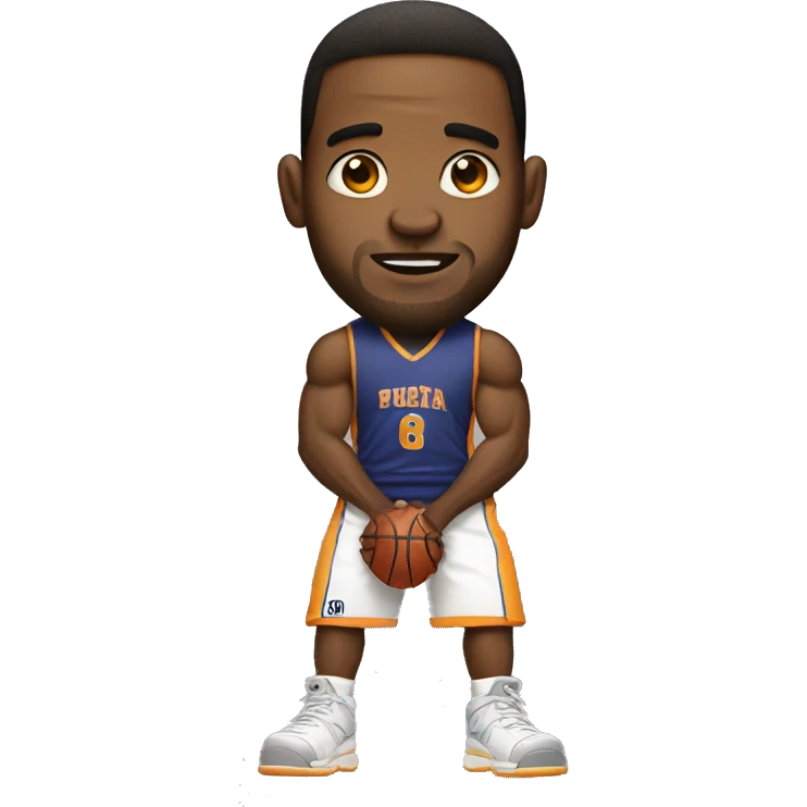 Buff basketball player emoji