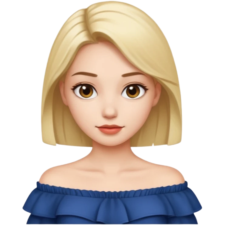 off shoulder emoji