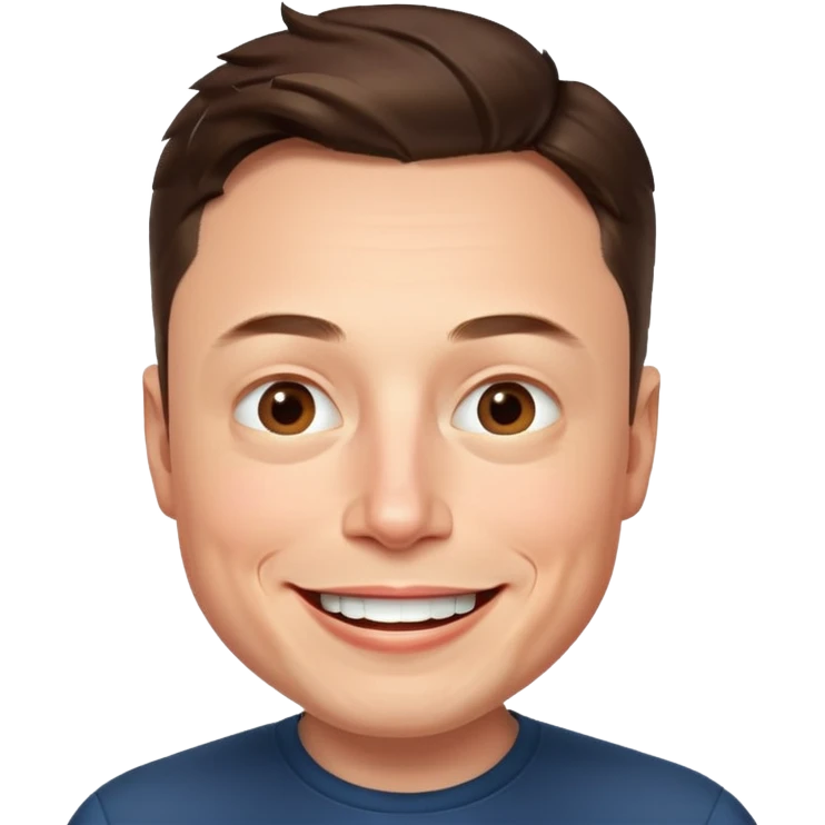 Elon Musk emoji