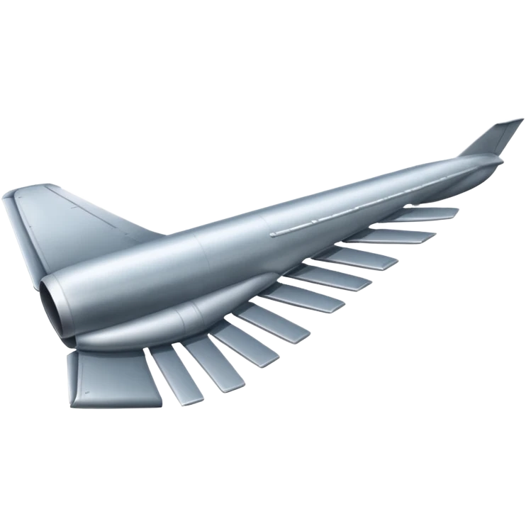 generate realistic airplane wing emoji