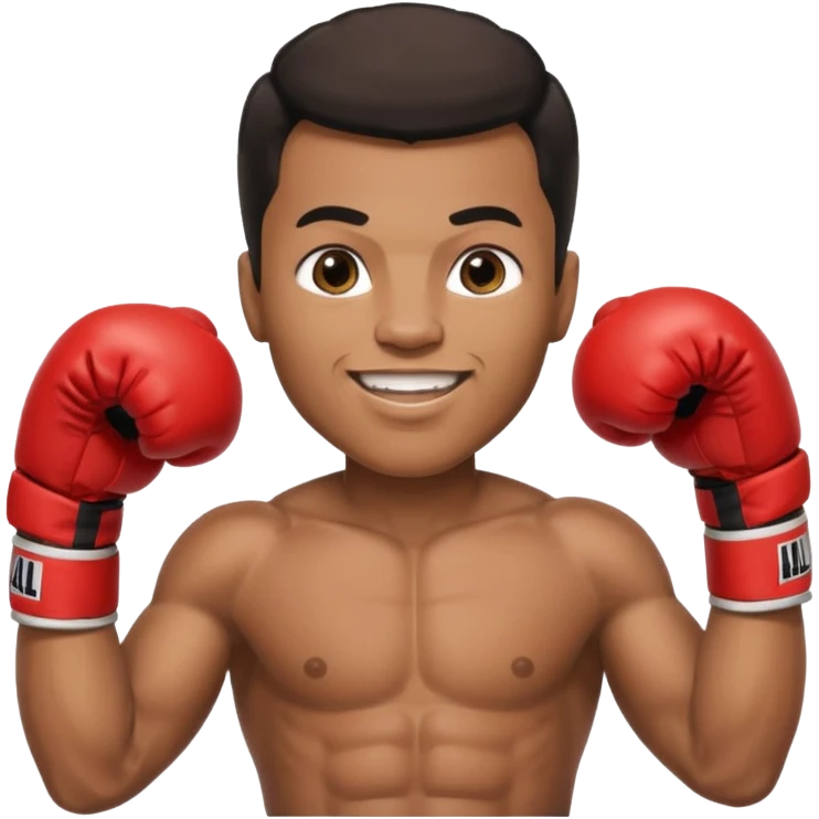 Mohammed Ali boxer emoji