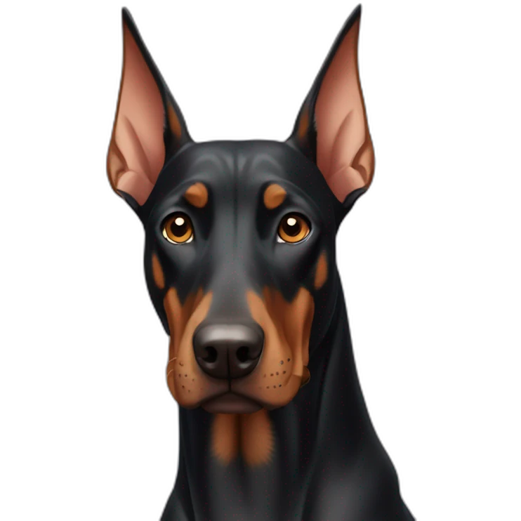 Doberman emoji