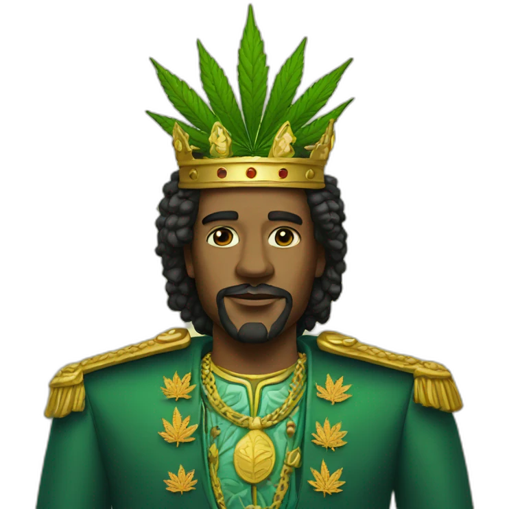 Cannabis king emoji