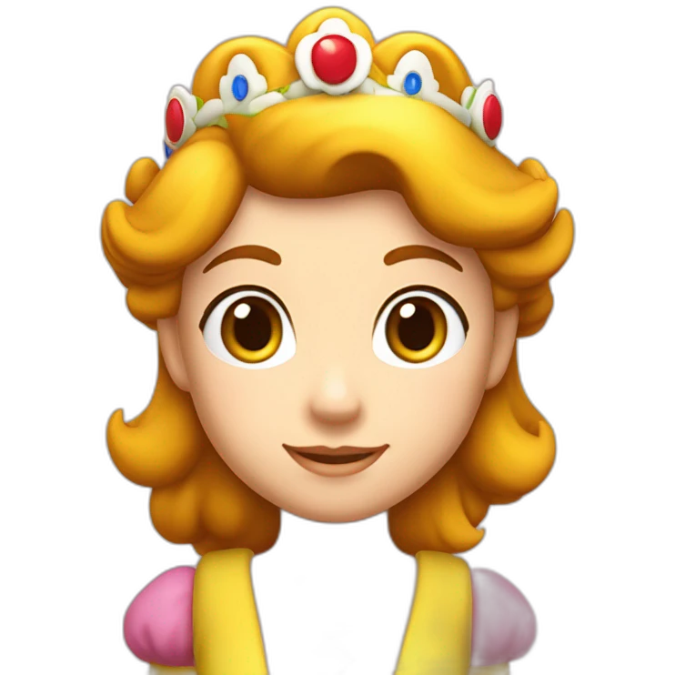 Princesse Daisy dans mario emoji