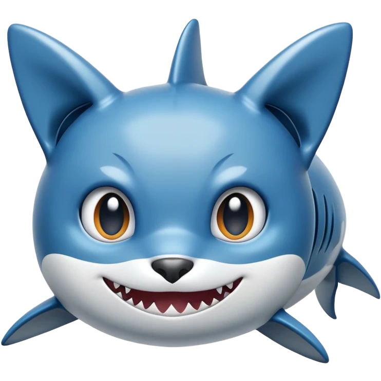 Shark cat emoji