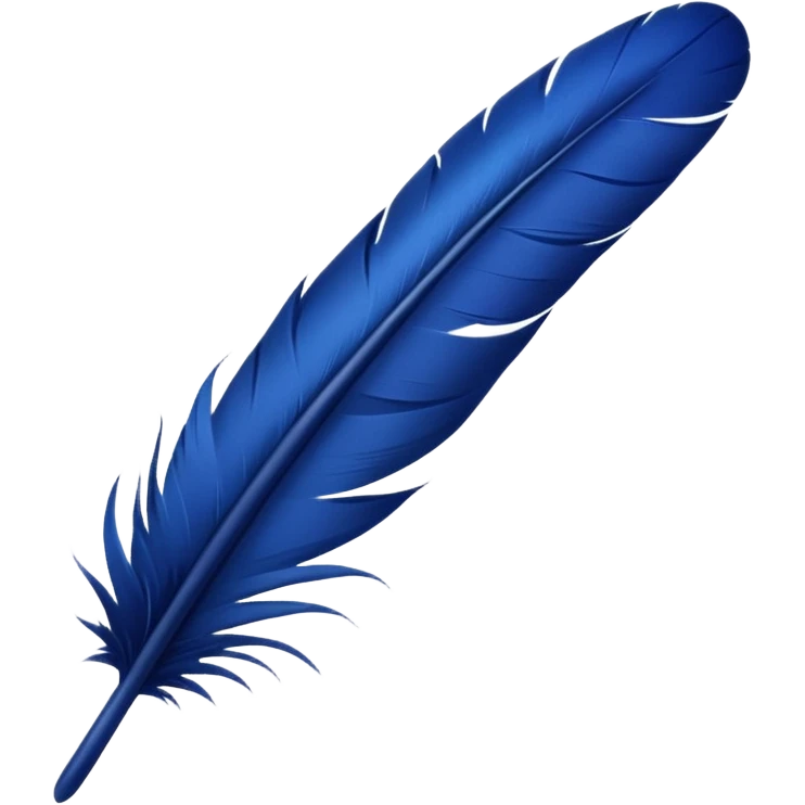 Peur bleu marine emoji