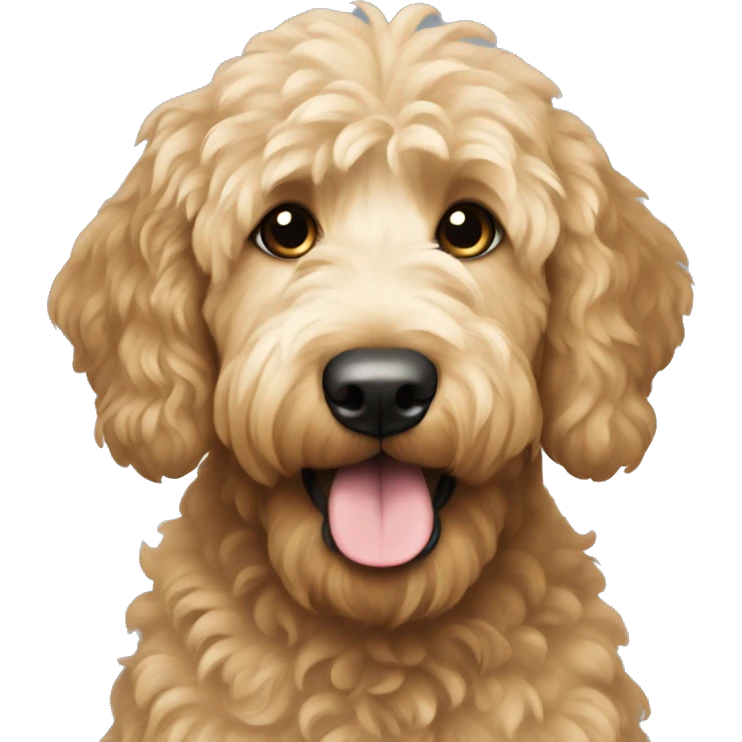 Goldendoodle emoji
